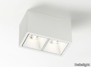 BOXY 2 L - LED rectangular ceiling spotlight _ Deltalight