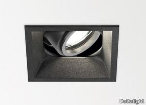 ENTERO SQ - Recessed LED square metal spotlight _ Deltalight