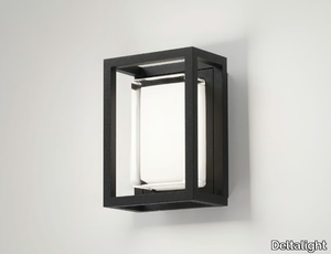 MONTUR MINI M - LED glass and metal outdoor wall lamp _ Deltalight