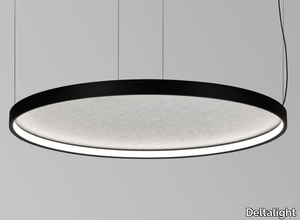 SUPERLOOP PLUS HC SBL - LED metal pendant lamp _ Deltalight