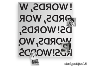 WORDS - Magnetic dry erase board _ designobject.it