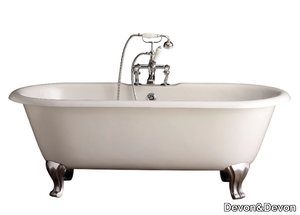 DRAYCOTT - Oval bathtub on legs _ Devon&Devon