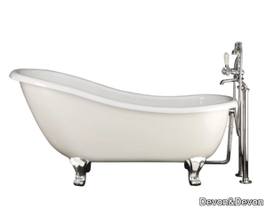 REGINA - Freestanding cast iron bathtub _ Devon&Devon