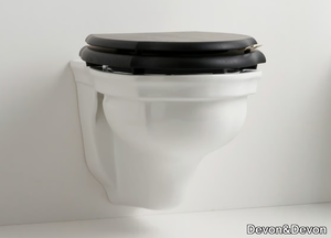 WESTMINSTER - Wall-hung back to wall porcelain toilet _ Devon&Devon