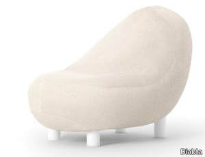 PATOSO - Fabric garden armchair with removable cover _ Diabla