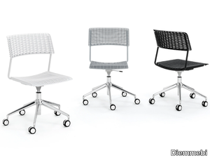 CALA - Swivel polypropylene office chair _ Diemmebi