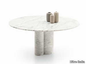 ARCADE - Round marble table _ Ditre Italia