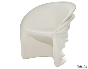 MODESTY VEILED - Polyethylene armchair with armrests _ Driade