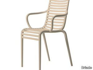 PIP–E - Polypropylene chair with armrests _ Driade