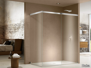 LIBERO 5000 - Corner crystal shower cabin _ Duka