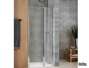 VELA 2000 V6TWL - Crystal shower cabin with tray _ Duka