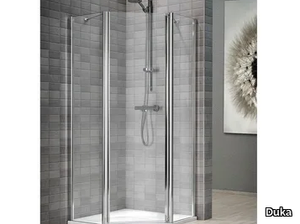 VELA 2000 V6FSL - Crystal shower cabin with tray _ Duka