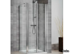 VELA 2000 V6PT - Crystal shower cabin with tray _ Duka