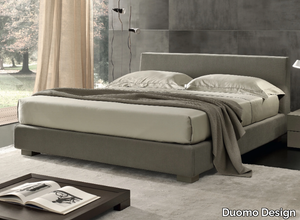 ARON BASIC - Upholstered double bed _ Duomo Design