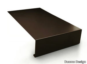 ELLE - Low rectangular steel coffee table _ Duomo Design