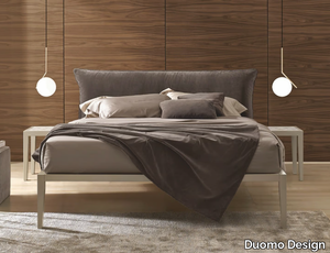 LERA SHOW ALTO - Double bed with upholstered headboard _ Duomo Design