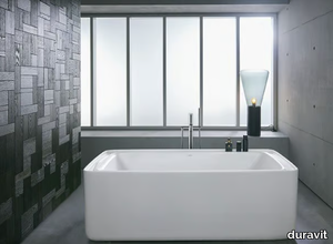 BENTO STARCK BOX - Freestanding acrylic bathtub _ Duravit