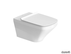 DURASTYLE - Wall-hung rimless toilet _ Duravit