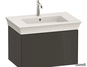 WHITE TULIP WT4241 / WT4242 - Single wall-mounted wooden vanity unit _ Duravit