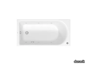 D-NEO - Built-in hydromassage acrylic bathtub _ Duravit