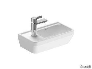 D-NEO - Rectangular ceramic handrinse basin _ Duravit