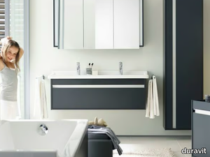 KETHO - Double wall-mounted vanity unit _ Duravit