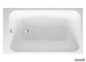 DURASTYLE - Rectangular acrylic bathtub _ Duravit