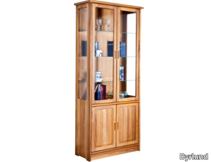 1178M - Wooden highboard with doors _ Dyrlund