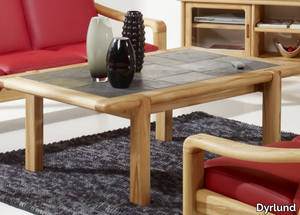 1511A - Rectangular wooden coffee table _ Dyrlund