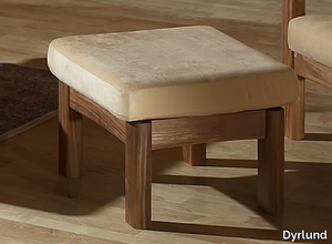 1240FS - Wooden footstool _ Dyrlund
