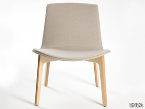 LOTTUS WOOD - Upholstered easy chair _ ENEA