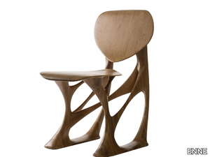 GROOVE - Solid wood chair _ ENNE