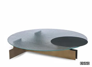 AQUA - Low round coffee table _ ENNE