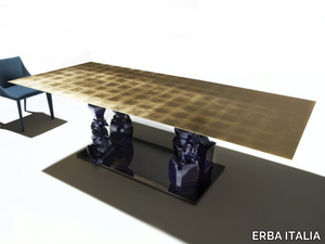 RAGION PURA - Rectangular dining table _ ERBA ITALIA