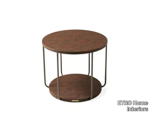 DOUBLE - Round side table _ ETRO Home Interiors