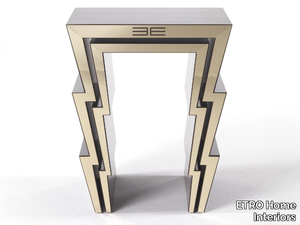 ZIGGY - Rectangular eucalyptus side table _ ETRO Home Interiors