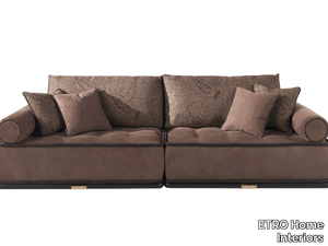 WOODSTOCK.2 - 3 seater tufted nabuk sofa _ ETRO Home Interiors