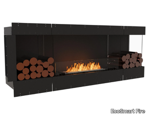 FLEX 78SS BX2 - Bioethanol glass and steel Fireplace insert _ EcoSmart Fire