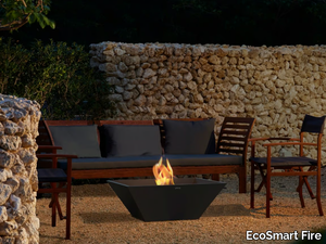 NOVA 850 - Bioethanol freestanding steel fireplace _ EcoSmart Fire