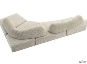 ON THE ROCKS - Sectional fabric sofa _ edra