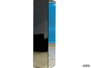 P.I. COLONNELLO - Glass highboard with doors _ edra