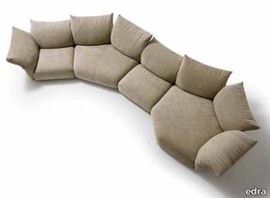 STANDARD - Sectional fabric sofa _ edra