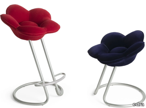 SOSHUN - Cantilever velvet stool _ edra