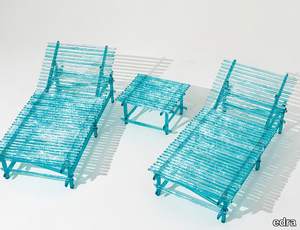 A’MARE - Recliner polycarbonate sun lounger _ edra