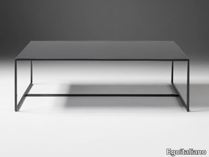 SKYLINE - Rectangular composite wood coffee table _ Egoitaliano