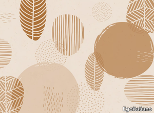 TRIBAL LEAF - Paper wallpaper with floral pattern _ Egoitaliano