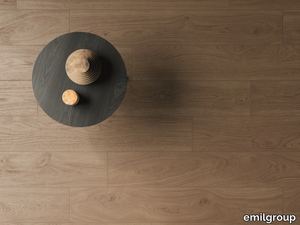 MIMESIS TABACCO - Porcelain stoneware flooring with wood effect _ emilgroup