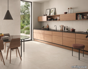 TOTALOOK BIANCO - Porcelain stoneware wall/floor tiles with resin effect _ emilgroup