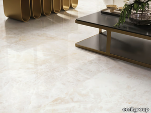 TELE DI MARMO PRECIOUS CRYSTAL WHITE - Indoor/outdoor porcelain stoneware wall/floor tiles with marble effect _ emilgroup