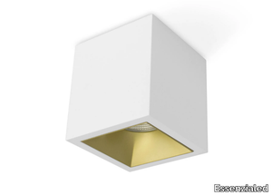 BLOOM SQUARE - LED aluminium ceiling lamp _ Essenzialed